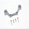 GPM For Traxxas Telluride 4X4 Upgrade Parts Aluminum Front/Rear Body Post Mount - 1Pc Set Gray Silver view 1