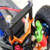 GPM For Traxxas Telluride 4X4 Upgrade Parts Aluminum Front/Rear Body Post Mount - 1Pc Set Gray Silver view 2