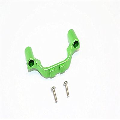 GPM For Traxxas E-Revo Brushless/E-Revo VXL 2.0 / Revo/Revo 3.3 Upgrade Parts Aluminum Front Gear Box Protector Mount With Screws - 1Pc Set Green
