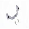 GPM For Traxxas E-Revo Brushless/E-Revo VXL 2.0 / Revo/Revo 3.3 Upgrade Parts Aluminum Front Gear Box Protector Mount With Screws - 1Pc Set Gray Silver view 1