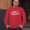 Ford an American Classic Long Sleeve T-Shirt Ford Truck Licensed Red XX-Large view 3
