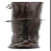 FAMMZ Dyno Women Ladies Motorcycle Riding Police Patrol Fashion Leather Tall Riding Boots Color - Brown 12 Slim Calf view 2