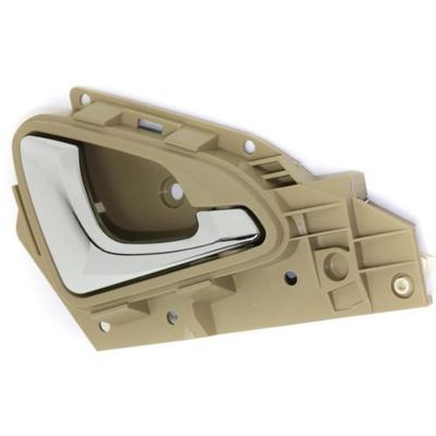 Perfect Fit Group REPHDA462125 - Odyssey Front Door Handle RH, Inside, Chrome+Ivory (Beige), Plastic