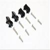 Aluminum Front&Rear Completed Servos Mount - 2Prs Set Black view 1