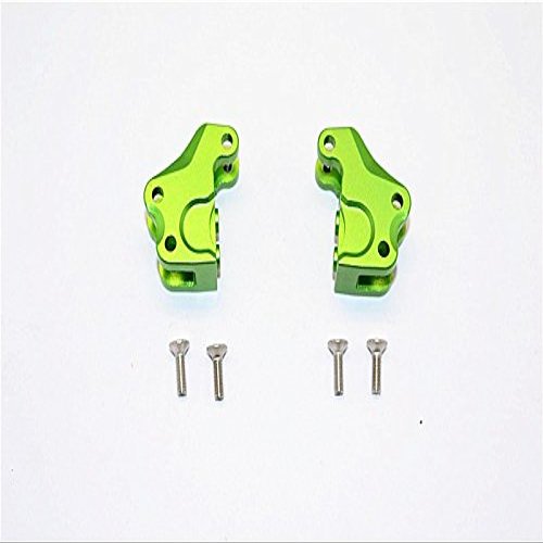 Axial SMT10 Grave Digger (AX90055) Upgrade Parts Aluminum Front/Rear Gear Box Components - 1Pr Set Green