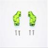 Axial SMT10 Grave Digger (AX90055) Upgrade Parts Aluminum Front/Rear Gear Box Components - 1Pr Set Green view 1