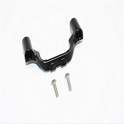 GPM For Traxxas E-Revo Brushless/E-Revo VXL 2.0 / Revo/Revo 3.3 Upgrade Parts Aluminum Front Gear Box Protector Mount With Screws - 1Pc Set Black