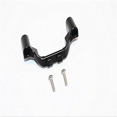 GPM For Traxxas E-Revo Brushless/E-Revo VXL 2.0 / Revo/Revo 3.3 Upgrade Parts Aluminum Front Gear Box Protector Mount With Screws - 1Pc Set Black