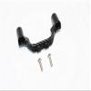 GPM For Traxxas E-Revo Brushless/E-Revo VXL 2.0 / Revo/Revo 3.3 Upgrade Parts Aluminum Front Gear Box Protector Mount With Screws - 1Pc Set Black view 1