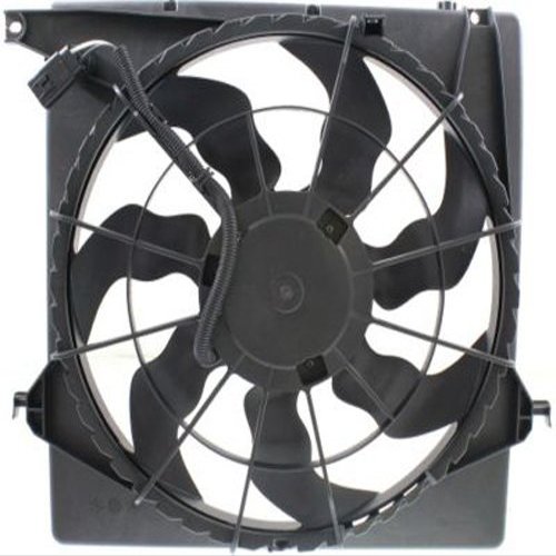 CPP Single Cooling Fan for 2013-2016 Hyundai Santa Fe HY3115141
