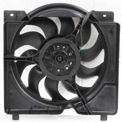 CPP Single Cooling Fan compatible with 1997-2001 Jeep Cherokee 6 cylinder CH3115106