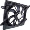 CPP Single Cooling Fan for 2010-2015 Cadillac SRX GM3115234 view 2