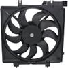 CPP Driver Side Single Cooling Fan for 2008-2013 Subaru Impreza SU3115127 view 4