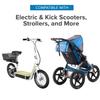 AlveyTech 12"x2.125" (57-203) Tire with Knobby Tread for Diggler Dirt Doggy Kick Scooter - Compatible with 12-1/2"x2-1/4" (62-203), Replacement Tires for Bike, Stroller, Electric or Kick Scooters view 2