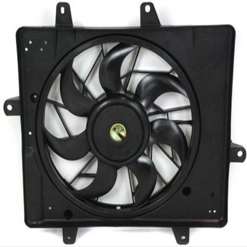 Crash Parts Plus Single Cooling Fan for 2001-2005 Chrysler PT Cruiser CH3115118