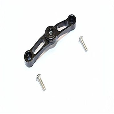 GPM For Traxxas E-Revo Brushless/E-Revo VXL 2.0 Upgrade Parts Aluminum Steering Holder - 1Pc Set Black