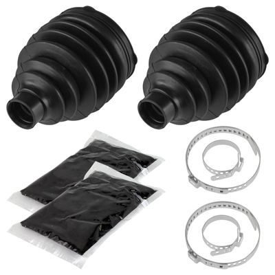 Caltric Front Axle Inner Outer Cv Boot Kit Compatible with Polaris Sportsman X2 500 700 800 2007-2009