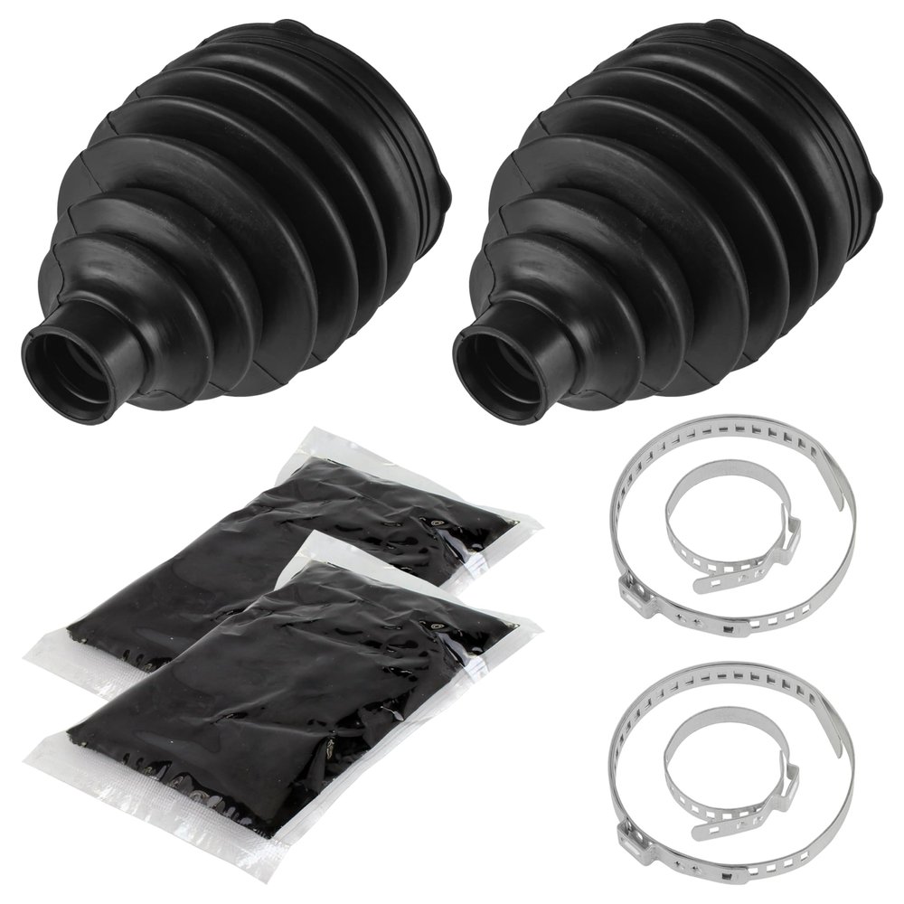 Caltric Front Axle Inner Outer Cv Boot Kit Compatible with Polaris Sportsman X2 500 700 800 2007-2009