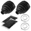 Caltric Front Axle Inner Outer Cv Boot Kit Compatible with Polaris Sportsman X2 500 700 800 2007-2009 view 1