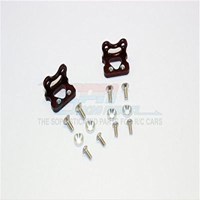 GPM For Thunder Tiger Kaiser XS Upgrade Parts Aluminum Servo Stabilizer - 1Pr Set Brown