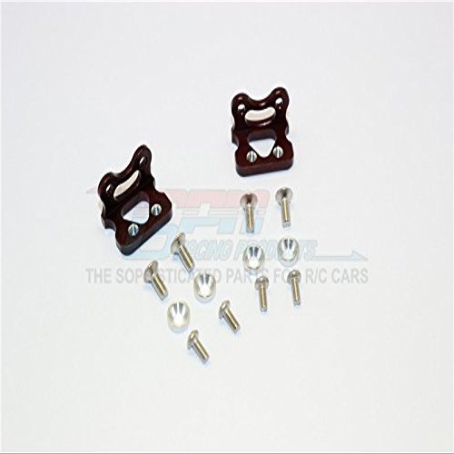 GPM For Thunder Tiger Kaiser XS Upgrade Parts Aluminum Servo Stabilizer - 1Pr Set Brown