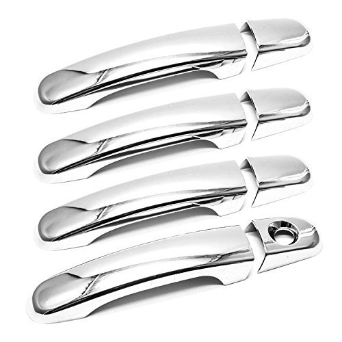 erushautoparts Ultra Chrome Door Handle Covers for 2006-2011 Chevrolet HHR
