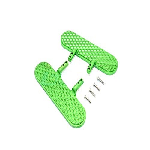 GPM for Thunder Tiger Kaiser XS Upgrade Parts Aluminum Exterior Trail (Diamond Pattern) - 1Pr Set Green