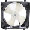CPP Passenger Side Single Cooling Fan for 1996-1998 Honda Civic HO3113104 view 1