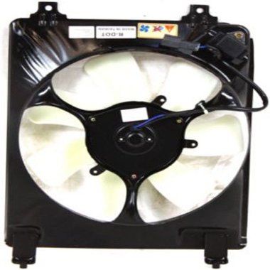 Crash Parts Plus Single Cooling Fan for 2006-2011 Honda Civic HO3115129