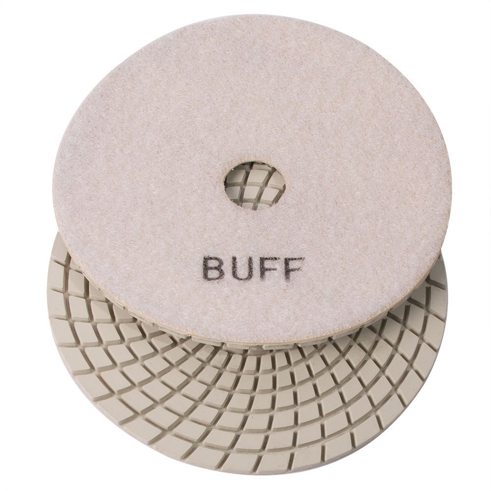 Specialty Diamond E5WBUFF 5 Inch White Buffing Polishing Pad