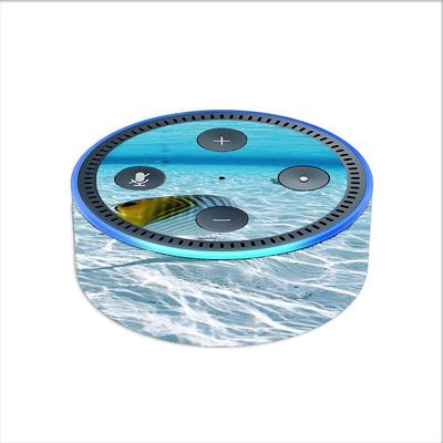 Skin Decal Vinyl Wrap for Amazon Echo Dot 2 (2nd Generation) / Underwater Fish Tropical Ocean