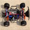 GPM For Traxxas Slash 4x4 Low-CG Version Upgrade Parts Aluminum Front/Rear Body Post Mount - 1Pc Set Gray Silver view 3