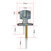 PROCOMPANY Replacement Fuel Gas Tank Switch Valve Petcock Compatible with Polaris Trail Boss 250 1993-1999 Big Boss 300 6x6 1994 Sportsman 400 1993-1997 Trail Blazer 250 1993-2006 view 3