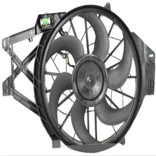 Crash Parts Plus Single Cooling Fan for 2001-2004 Ford Mustang FO3115120
