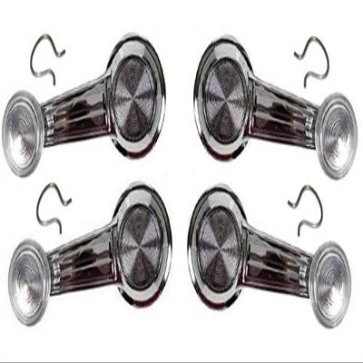 1967-81 Camaro and Firebird Window Crank Handle 4-Pc Set -Clear Knobs