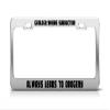Geology:Where Subduction Always Leads to OROGENY Custom Tag License Plate Frame view 1