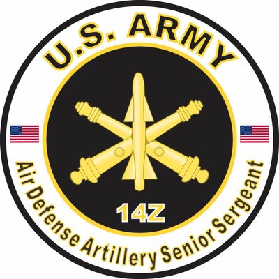 US Army MOS 14T Patriot Launching Station Enhanced Operator Maintainer 3.8 Inch Decal