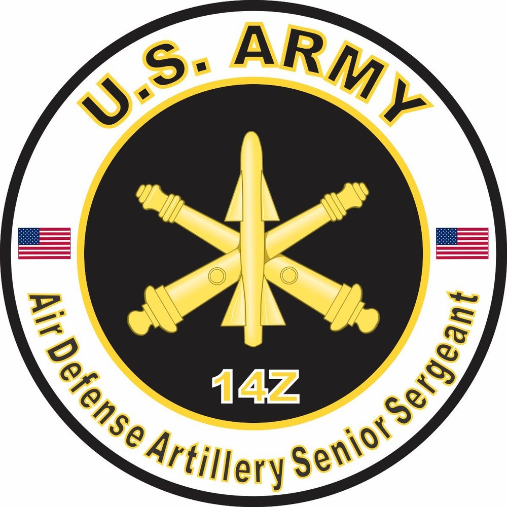 US Army MOS 14T Patriot Launching Station Enhanced Operator Maintainer 3.8 Inch Decal