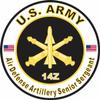 US Army MOS 14T Patriot Launching Station Enhanced Operator Maintainer 3.8 Inch Decal view 1