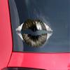 WraptorSkinz Lips Decal 9x5.5 Eyeball Brown view 1
