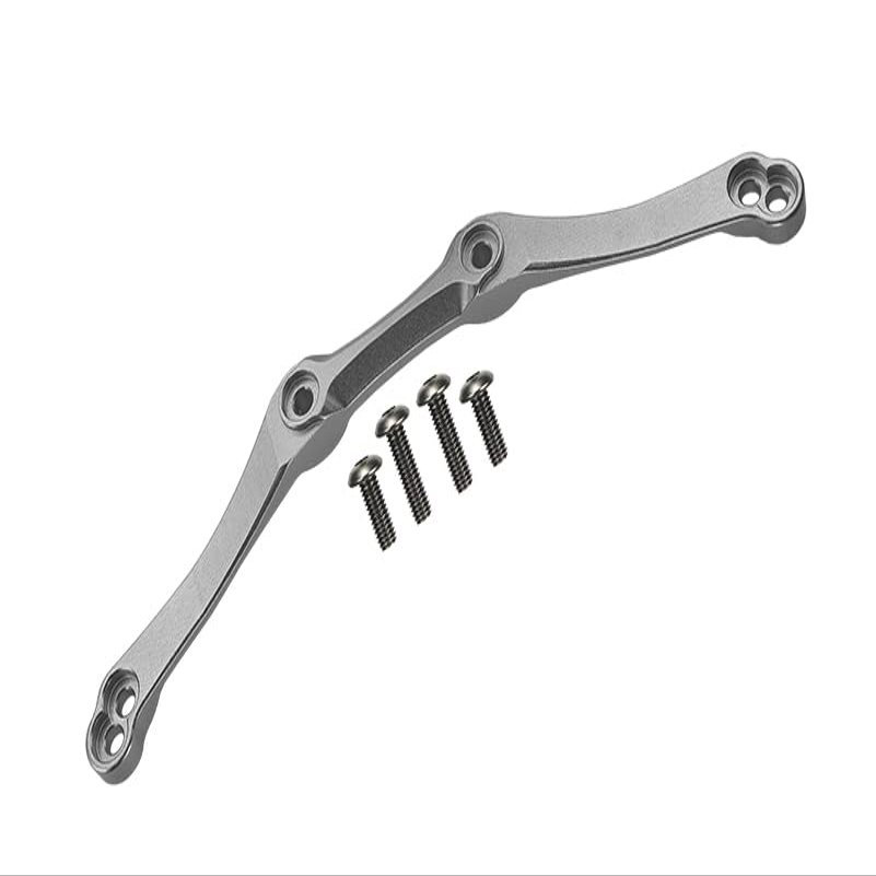 GPM For Traxxas Slash 4x4 Low-CG Version Upgrade Parts Aluminum Front/Rear Body Post Mount - 1Pc Set Silver