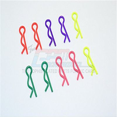 Big Flu Bodu Clip Set (Mixed Color) - 10Pcs
