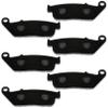 Caltric Front Rear Brake Pads Compatible with Bmw C650 C 650 Gt Sport 2011-2016 view 4