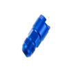 Red Horse Performance EFI Fitting-06 an Male to 5/16" SAE Quick-Disconnect Female Blue view 1