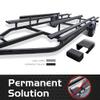 Caliber Bunk Wrap Kit 23056-BK, 24-ft Roll of 2x6-in Bunk Wrap with Endcaps, Black view 3