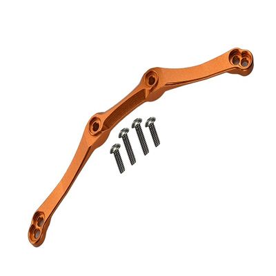 GPM For Traxxas Slash 4x4 Low-CG Version Upgrade Parts Aluminum Front/Rear Body Post Mount - 1Pc Set Orange