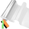 JDMBESTBOY Free Tool Kit 12"x72" (1FT x 6FT) Glossy Clear Transparent Headlight Taillight Fog Light Side Marker Vinyl Tint Film Self Adhesive view 1
