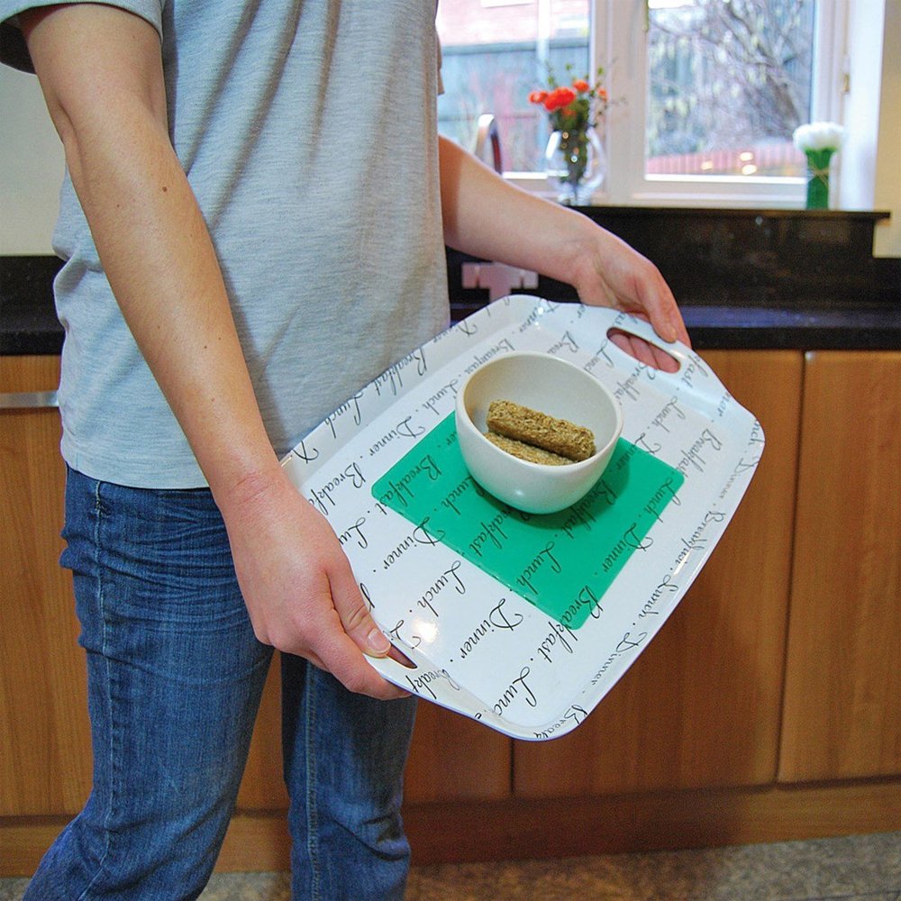 Tenura Extreme Non-Slip Tray Liner Mat - Translucent Green