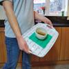 Tenura Extreme Non-Slip Tray Liner Mat - Translucent Green view 1