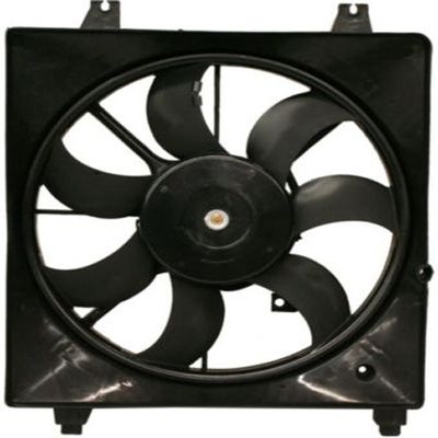 CPP Driver Side Single Cooling Fan for 2007-2009 Hyundai Santa Fe HY3115113